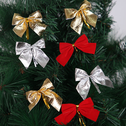 Christmas Decoration Mini Bow Christmas Tree Ambiance Decora
