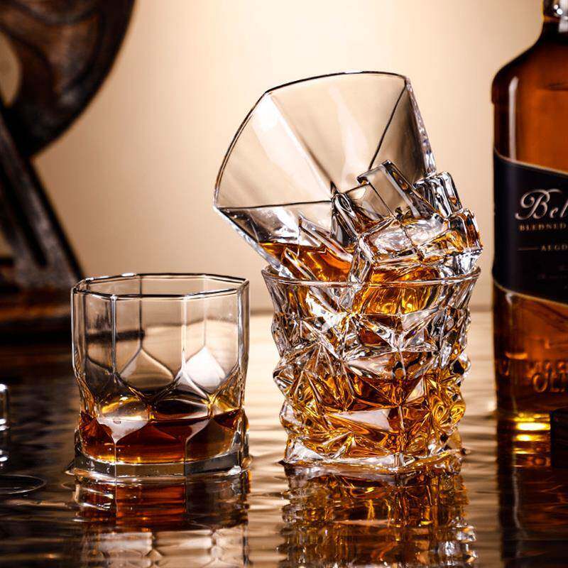 lead-free wine whiskey glass home beer glass cup set europea