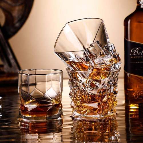 lead-free wine whiskey glass home beer glass cup set europea