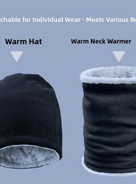 Men Warm Beanie Hat Winter Knitting Wool Hats for Uni Cap