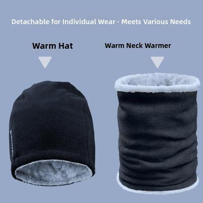 Men Warm Beanie Hat Winter Knitting Wool Hats for Uni Cap