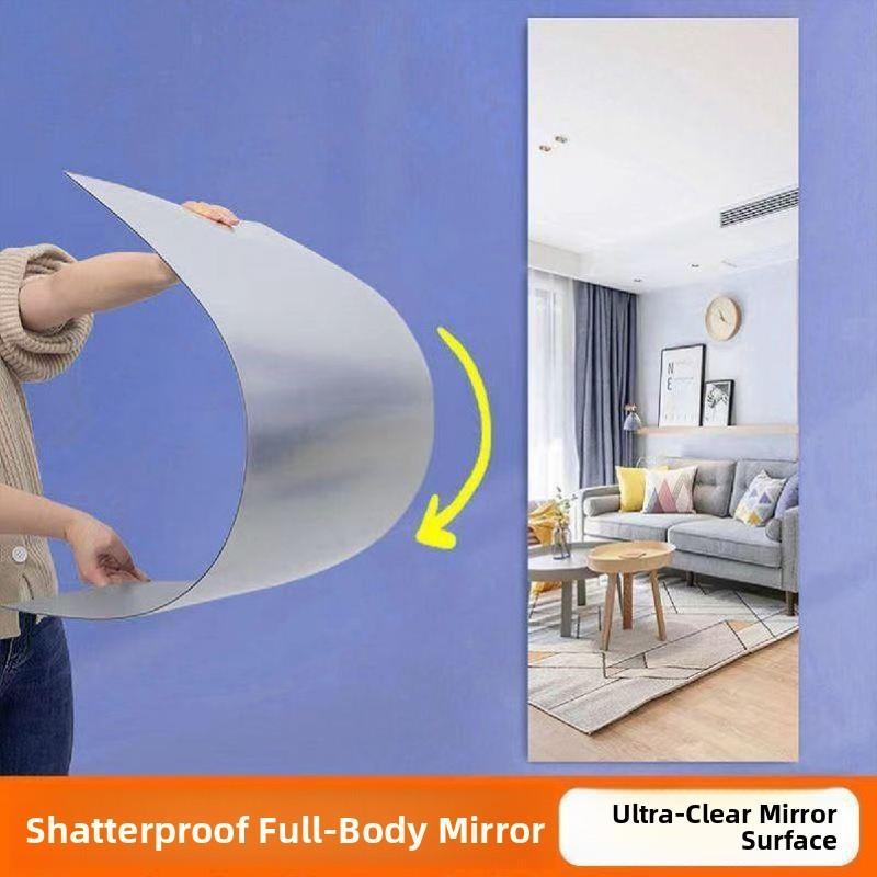 Acrylic self-adhesive full body soft mirror wall pasting