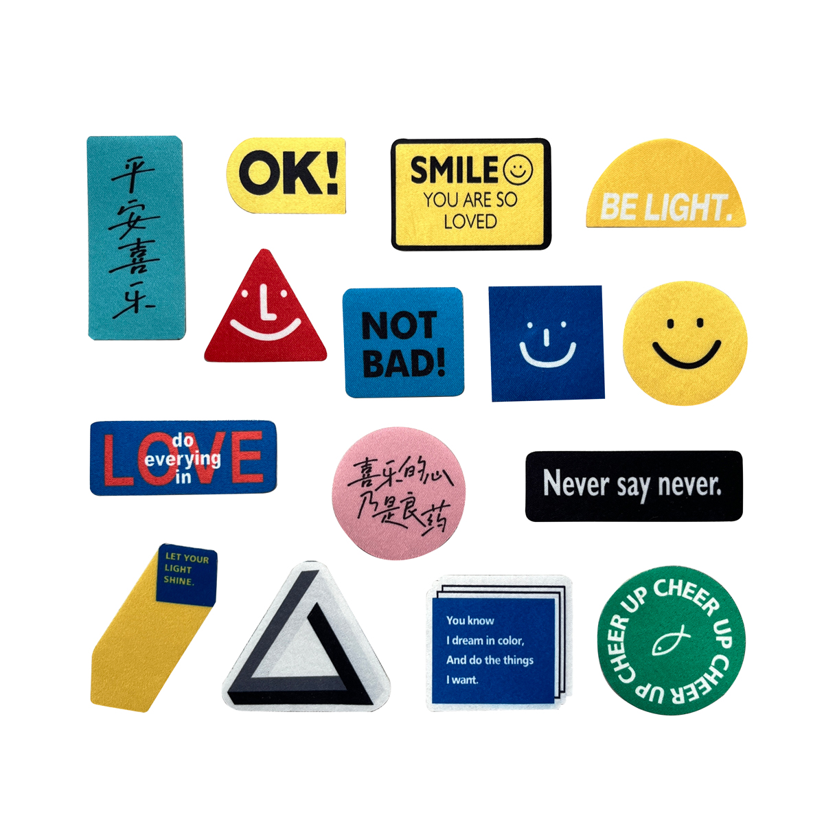 装饰贴布自粘款无需缝纫防水