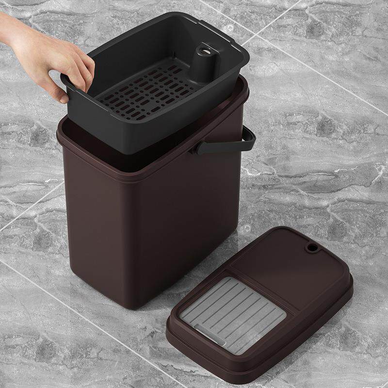日本精工高品质茶叶茶渣桶过滤垃圾排水桶接水储水桶茶台废水桶茶
