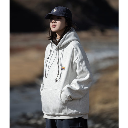 Mountainvalley加绒宽松卫衣