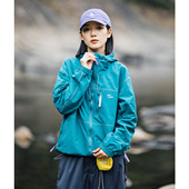 Mountainvalley山系户外多巴胺机能连帽冲锋外套男女休闲夹克上衣