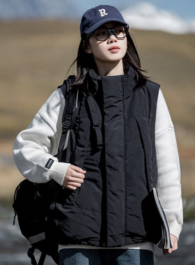 Mountain valley23AW户外山系机能90白鸭绒立领羽绒服马甲 男女款