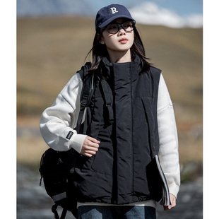 男女款 Mountain valley23AW户外山系机能90白鸭绒立领羽绒服马甲