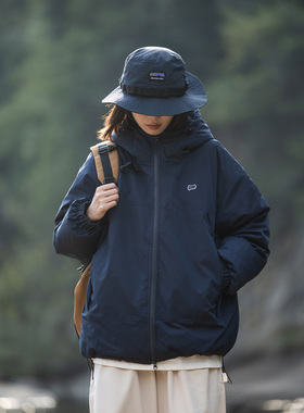 Mountain valley23FW户外白鸭绒加厚连帽防水白鸭绒羽绒服 男女款