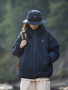 男女款 Mountain valley23FW户外白鸭绒加厚连帽防水白鸭绒羽绒服