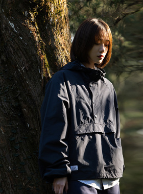 Mountain valley22SS日系户外山系连帽宽松冲锋外套 登山夹克男女