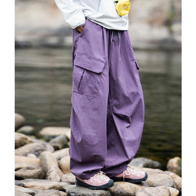 户外徒步速干防水工装裤男女