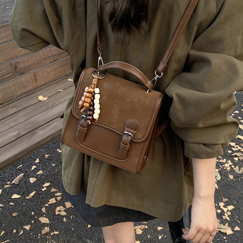 复古小众双肩包女2025新款秋冬时尚麂皮绒通勤小书包外出旅游背包,箱包皮具/热销女包/男包,双肩背包,淘宝优惠券,粉丝福利购,淘宝优惠卷