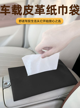 适用极星Polestar1/2/5/3/4/5/6 PolestarOz车载遮阳档座椅纸巾袋