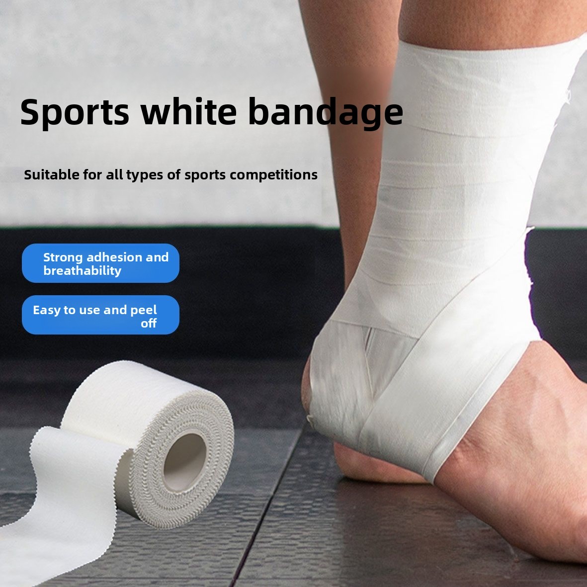 Sawtooth Tape White Patch Athletic Tapes Knee Protectors