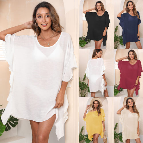 Women's Dress European And American Women's Dress Ruffled So