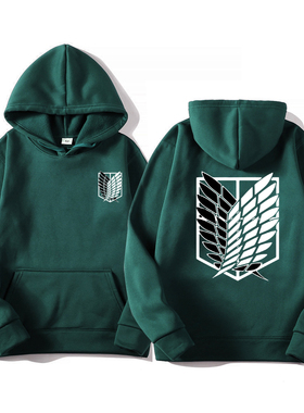 Attack on Titan Men's Hoodie Anime Hoodies Men Women Sreetwe