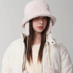 Ear Protection Women Korean Winter for New Hats 2025 Bucket