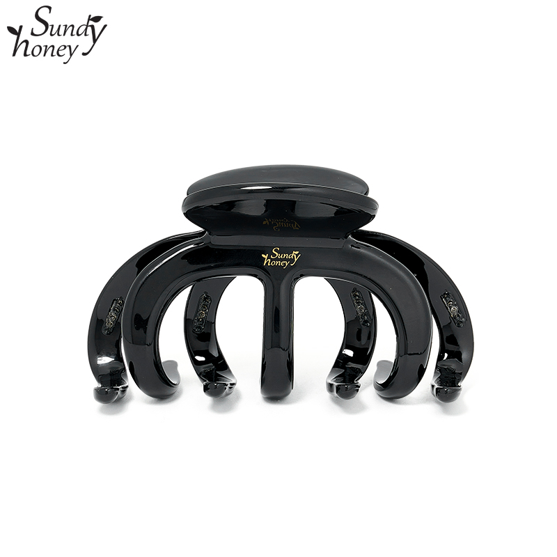 【加厚醋酸】Sundyhoney法式france醋酸抓夹八爪鱼南瓜发抓鲨鱼夹