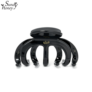 france醋酸抓夹八爪鱼南瓜发抓鲨鱼夹 Sundyhoney法式 加厚醋酸