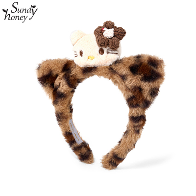 Sundyhoney发箍豹纹吉祥物可爱