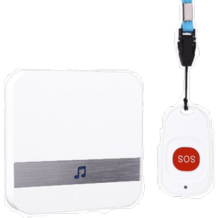 家用平安钟老人呼叫器病人按铃电铃无线遥控门铃一键紧急报警护理