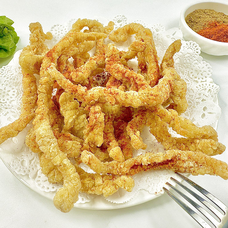 雪花香酥无骨冷冻新鲜油炸鸡柳条