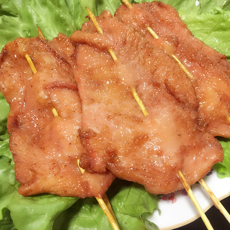 里脊肉片手抓饼 家用里脊肉串里脊肉新鲜 冷冻油炸小吃烧烤半成品 水产肉类/新鲜蔬果/熟食 鸡肉丸/肉串 原图主图