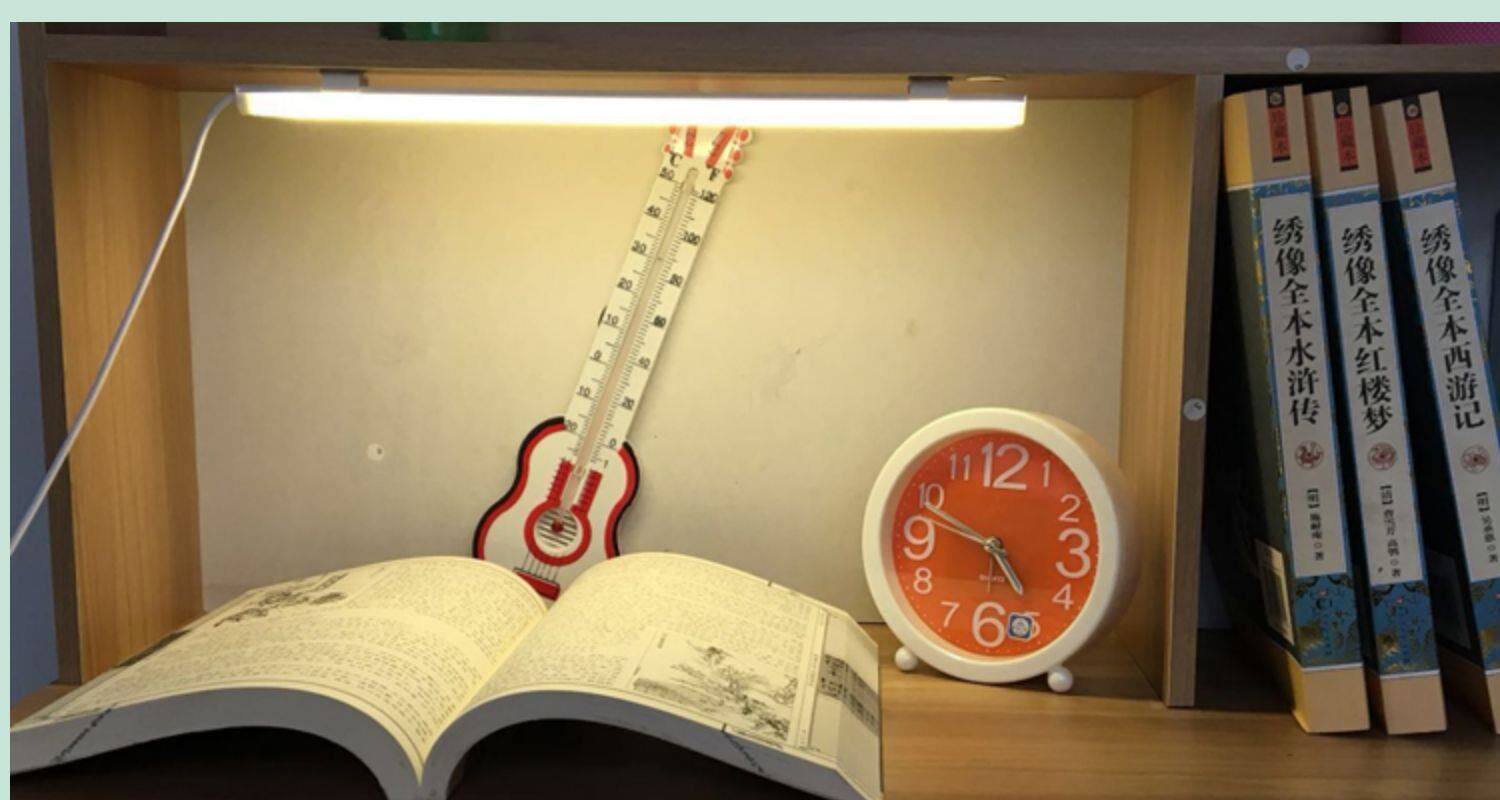 写字桌课桌吊灯夜灯学习夜间灯光看书灯护眼灯多功能书房灯管学生