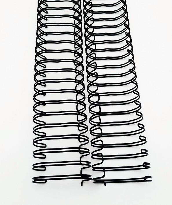 a4长边297mm23个孔2比1装订铁圈双线yo圈彩色活页装订圈9.5-38mm