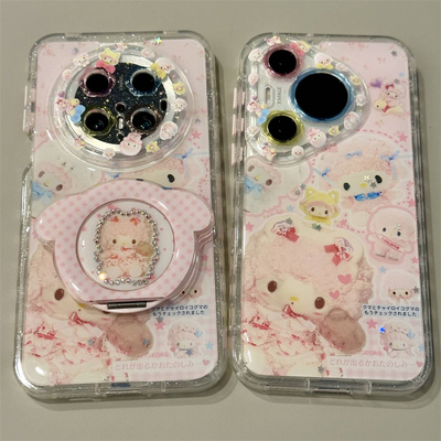 适用华为mate70pro+手机壳旋转