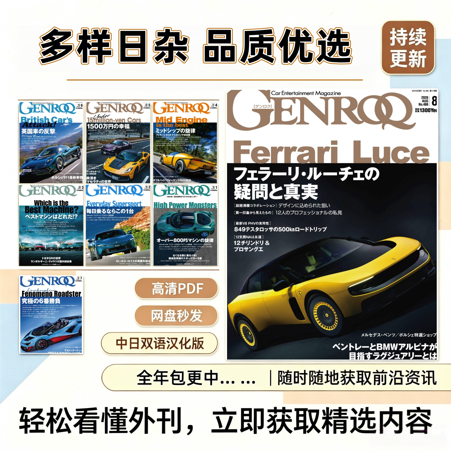 GENROQ汽车超跑2026年PDF图片