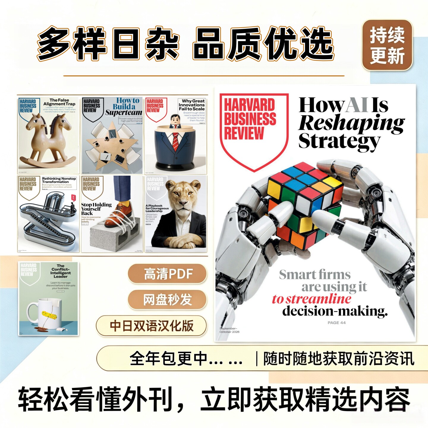 Harvard Business Review 哈佛商业评论汉化电子资料