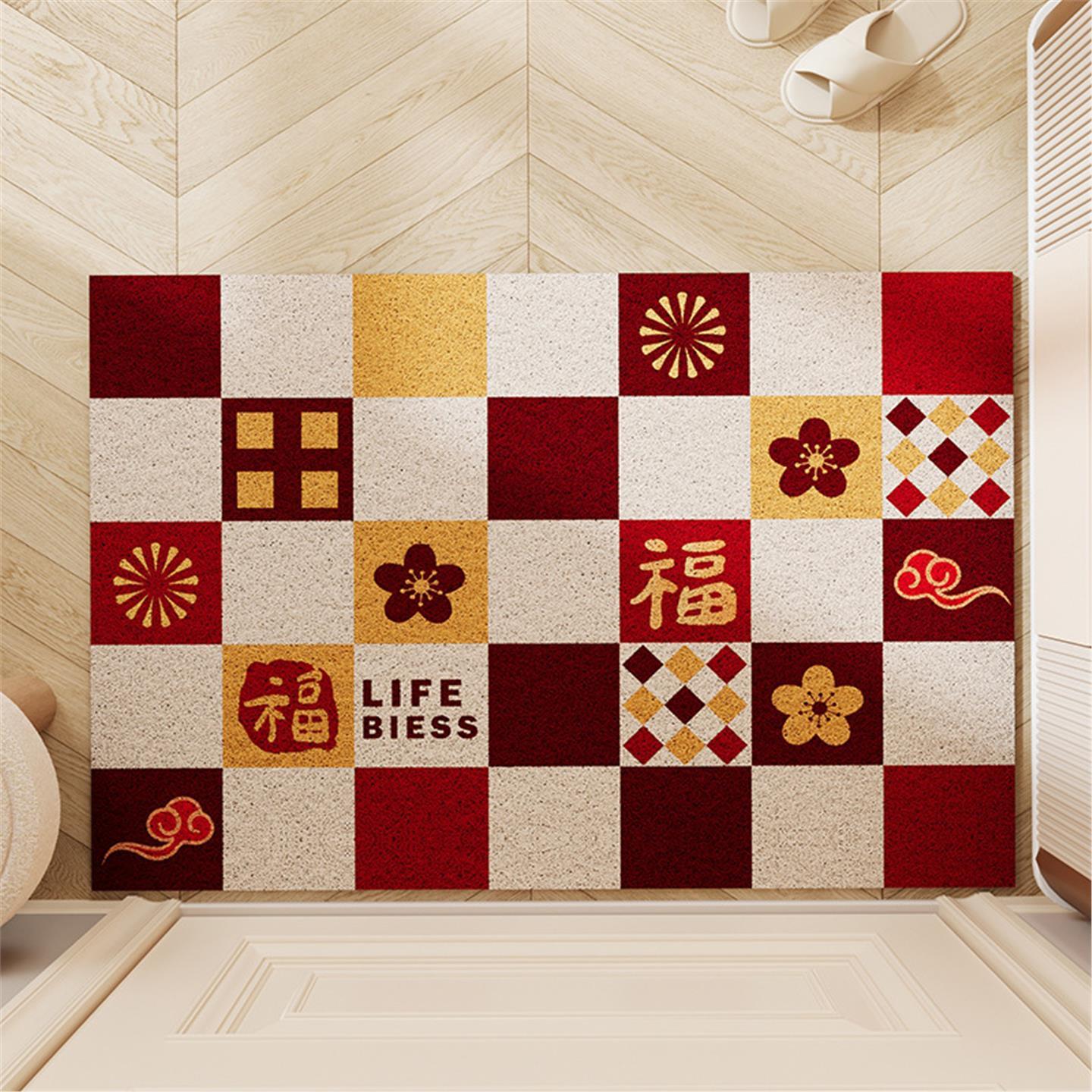 高质量入户门地垫2025新款专用乔迁之喜门口进门脚垫子玄关门垫
