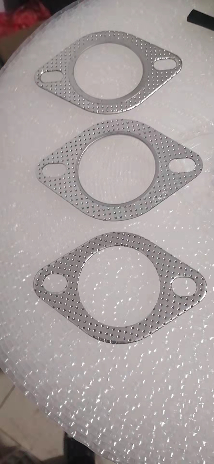 适配现代索八IX35名图新胜达起亚k5智跑消声器垫片排气管接口垫子