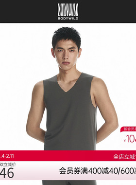 BODYWILD24AW抓绒暖衣V领背心ZBN11DB4