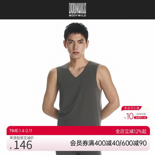 BODYWILD24AW抓绒暖衣V领背心ZBN11DB4