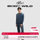 WILD海岛绒绒_男士 圆领插肩长袖 长裤 BODY 套装 ZBN43NX2