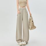 杏色舞蹈休闲2025新款宽松卫裤女春夏裤女运动香蕉显瘦阔腿裤卫裤，商品下架区，岚润乐美服饰