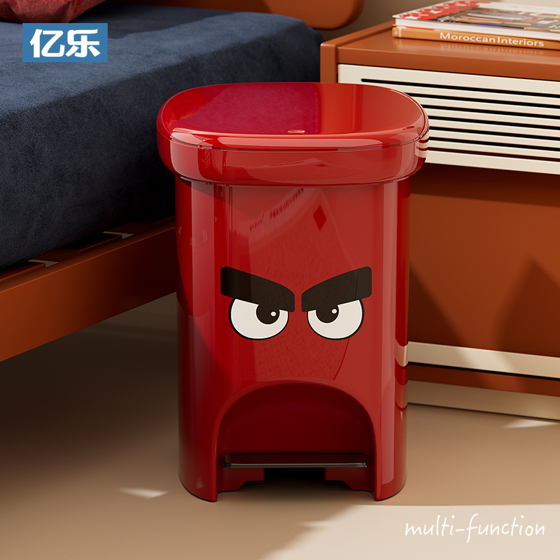 按压脚踏式大容量垃圾桶