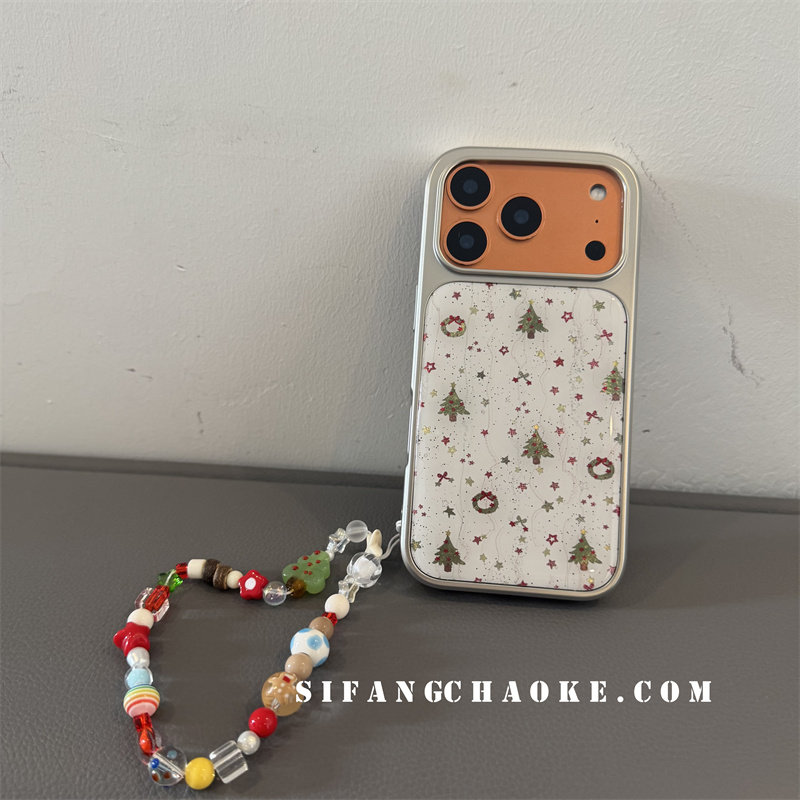 星星圣诞树电镀边适用iPhone17ProMax手机壳16/14Promax套简约13/14/15Pro壳,3C数码配件,手机保护套/壳,淘宝优惠券,粉丝福利购,淘宝优惠卷