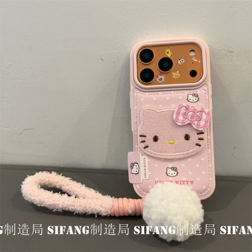 猫爪满屏卡通小猫球球适用iPhone17ProMax手机壳15/14Pro壳16/16PM套个性15P壳