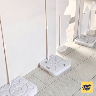 KT板支架注水底座伸缩杆背景墙支撑杆架子2米3米桁架防风伸缩架