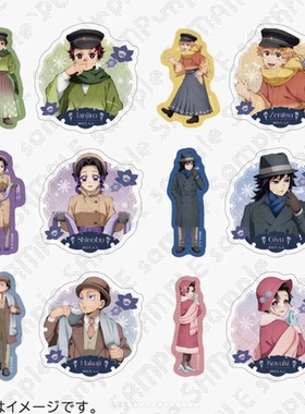 正版鬼灭之刃AGF2025early winter初冬系列徽章立牌拍立得