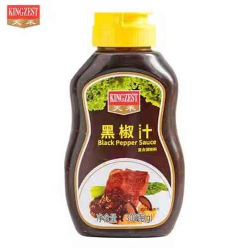 26/8/13 临期 天禾黑胡椒汁300g 烤肉露营BBQ腌制鸡翅牛排