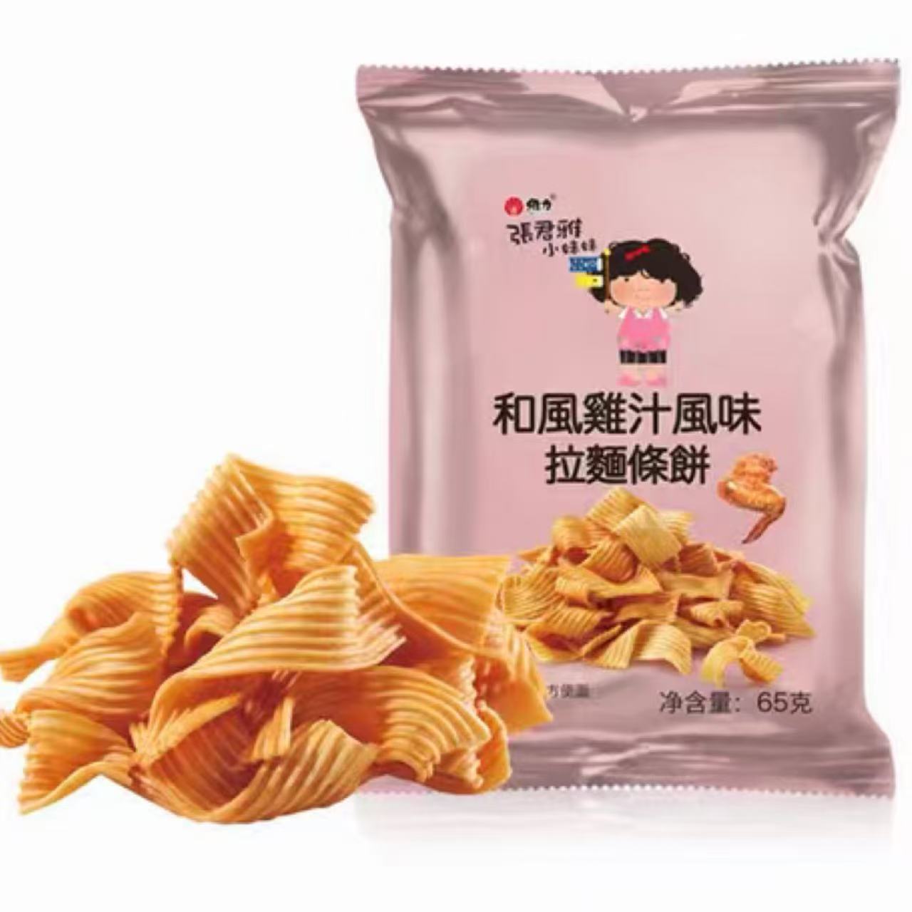 临期 越南进口 张君雅小妹妹 点心面拉面 干脆面零食 和风鸡汁味