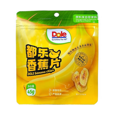 26/3/16 都乐（DOLE）都乐香蕉脆片45g 居家户外零食休闲娱乐果干