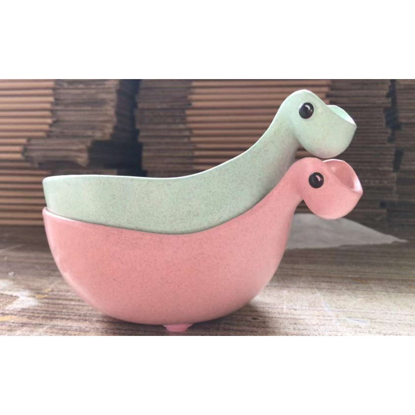 桂格恐龙碗 儿童餐具 小孩婴儿吃饭汤碗 盤碗碟套装家用男女孩,餐饮具,碗,淘宝优惠券,粉丝福利购,淘宝优惠卷