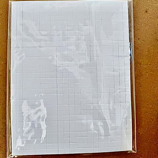 29=609格 大牌出口余单泡棉胶 0.5cm小格子