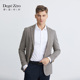 Zero零度男士 Degre 棉麻针织单西商务休闲西服外套 抗菌易打理